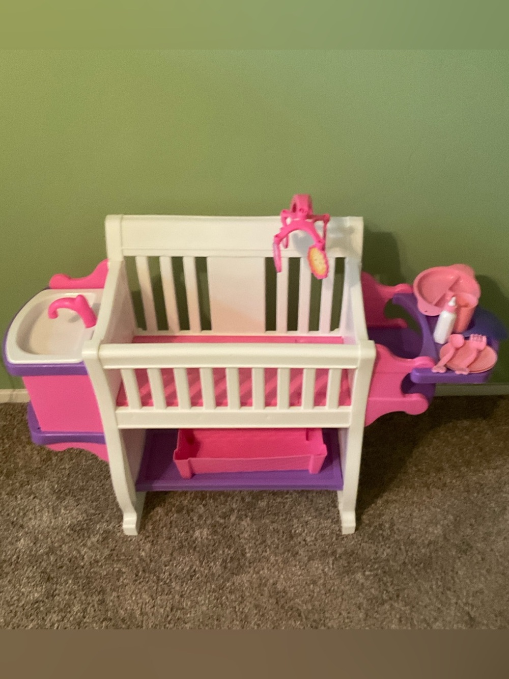 American Plastic Toys My Very Own Nursery Play Set